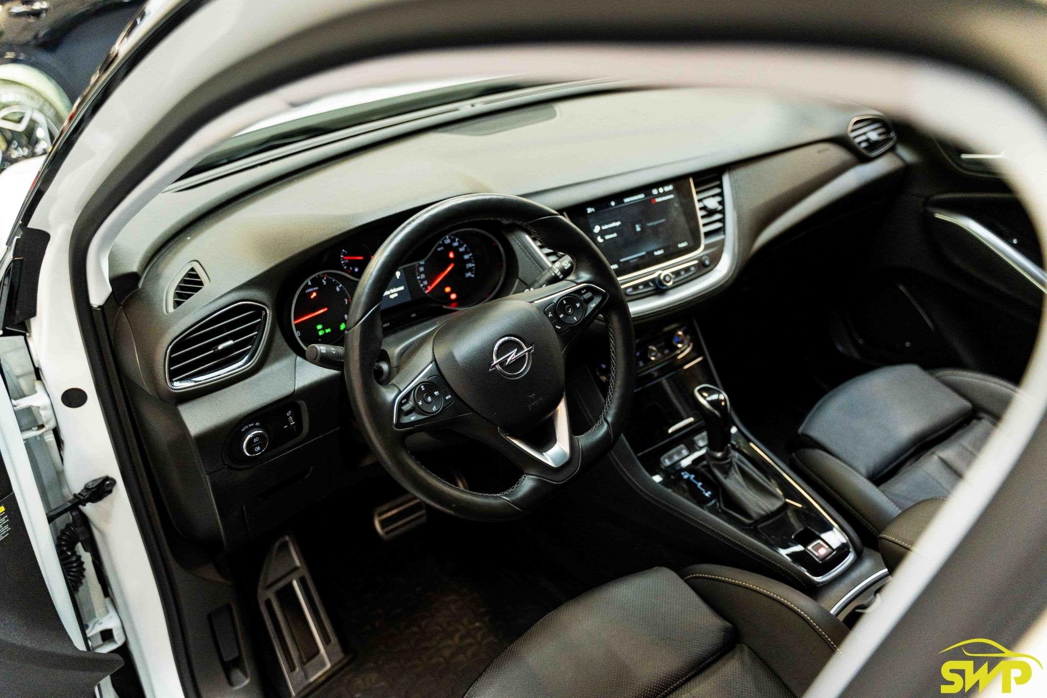 Opel Grandland X 1.6 Turbo Ultimate | Elektr stoelen | Stoel, Auto's, Gebruikt, Euro 6, 4 cilinders, 181 pk