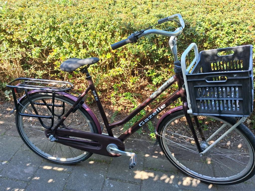 28 inch gazelle miss 59 cm 3v 175.- /en diverse transport 3v, 50 tot 53 cm, Ophalen of Verzenden, Zo goed als nieuw, Versnellingen
