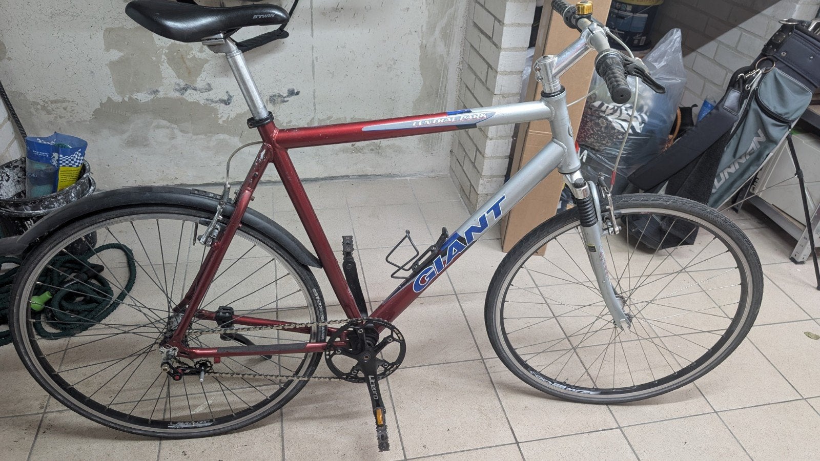 Giant Central Park Single Speed, Ophalen, Gebruikt, Giant, Versnellingen