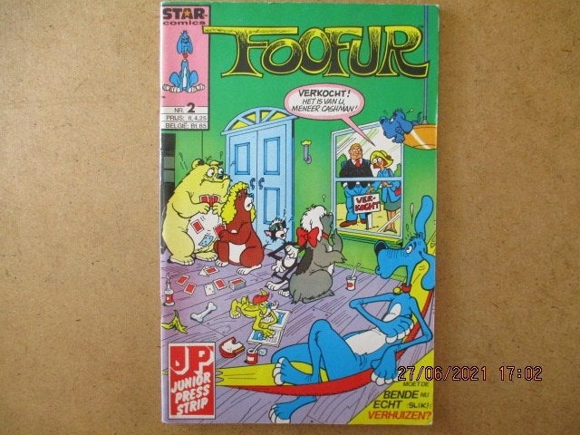 adv4636 foofur, Eén stripboek, Ophalen, Gelezen