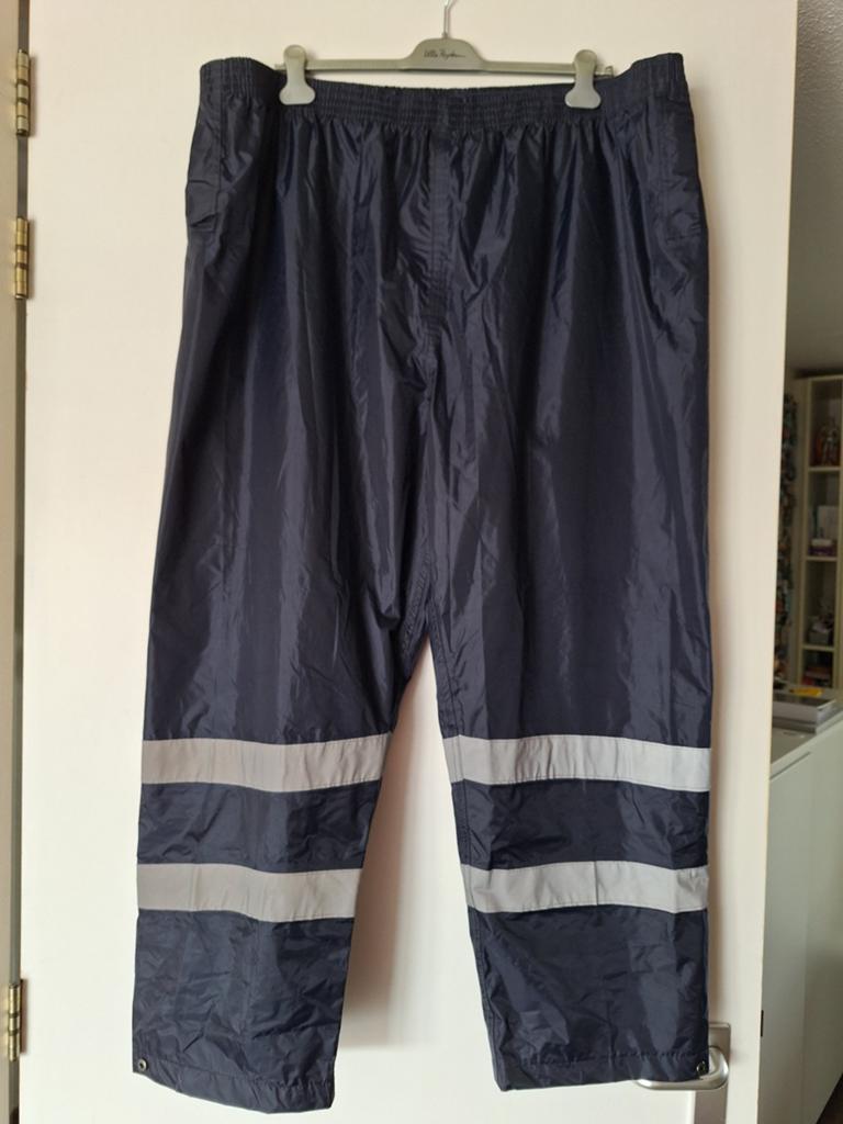 Regenbroek maat 6XL, Ophalen of Verzenden, Zo goed als nieuw, Blauw