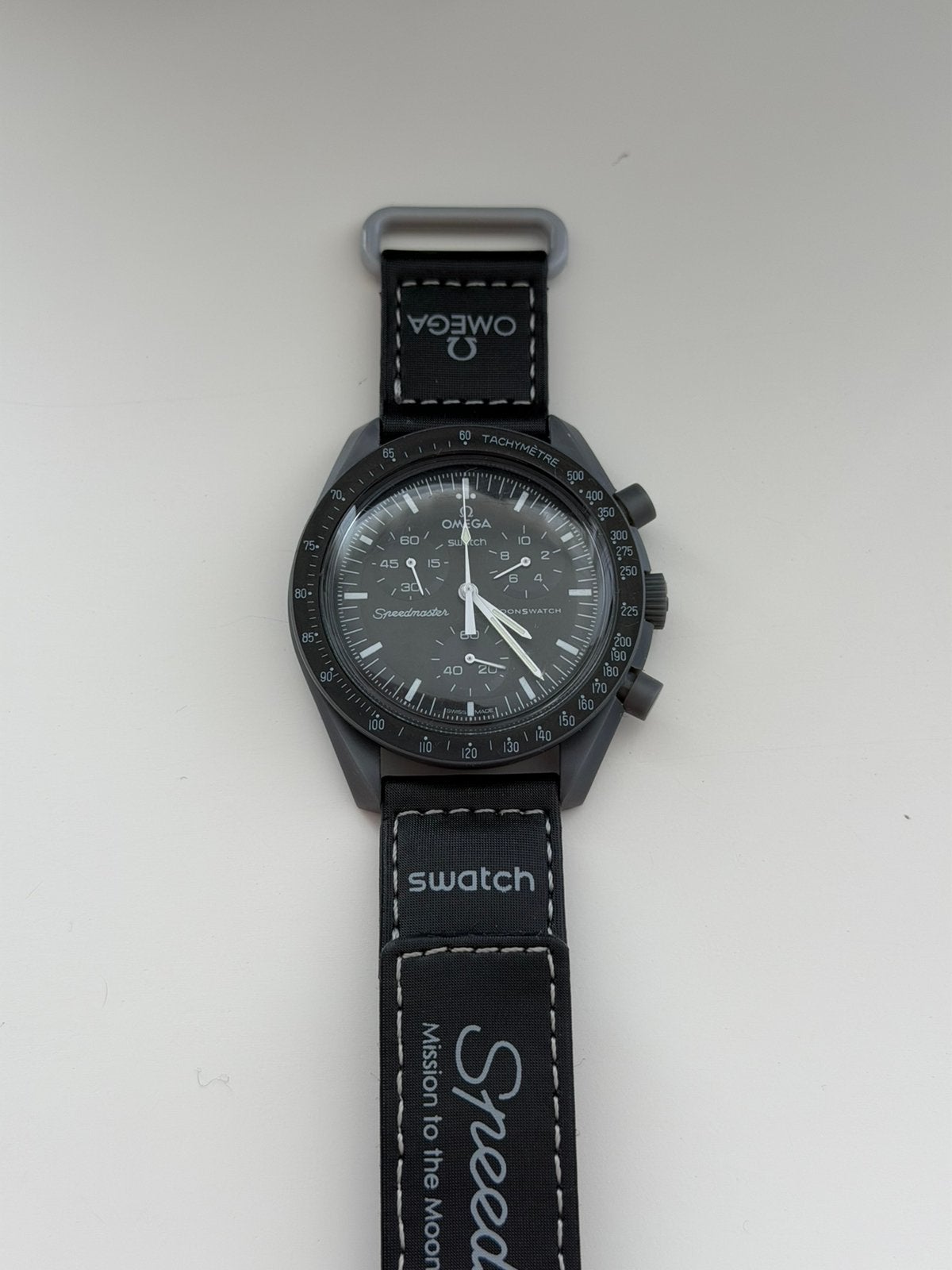 OMEGA X SWATCH, Verzenden, Zo goed als nieuw, Kunststof, Omega
