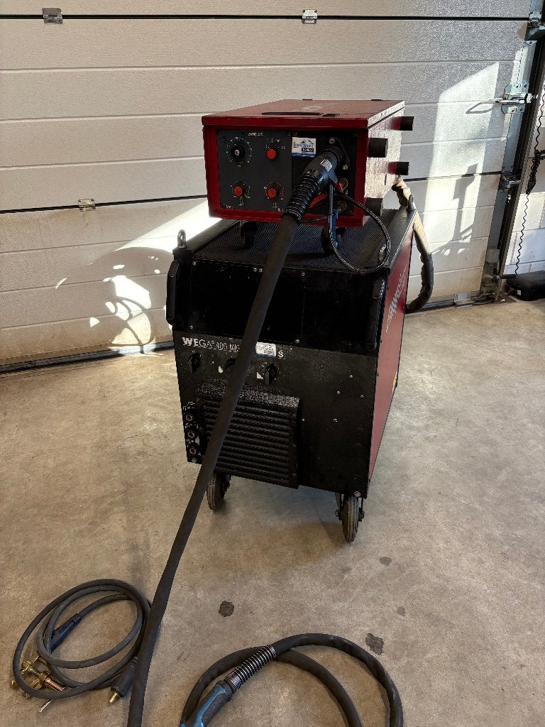 Ewm wega 400 migmachine lasapparaat, Ophalen, Gebruikt, 250 ampère of meer, Co2