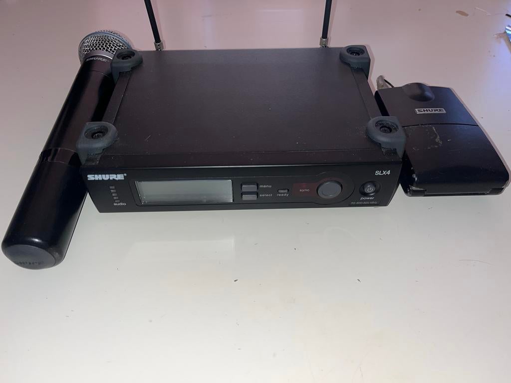 Shure SLX4 Draadloze ontvanger (Microfoonsysteem), Ophalen of Verzenden, Zo goed als nieuw, Overige merken