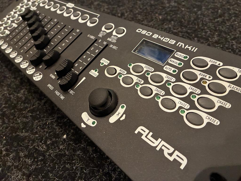 Ayra OSO 240B MKII DMX licht controller, Ophalen of Verzenden, Zo goed als nieuw, Licht