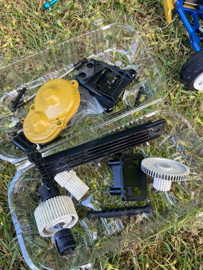 Tamiya DT-02 chassis with gpm upgrades, Hobby en Vrije tijd, Elektro, Auto offroad, Ophalen of Verzenden, Zo goed als nieuw
