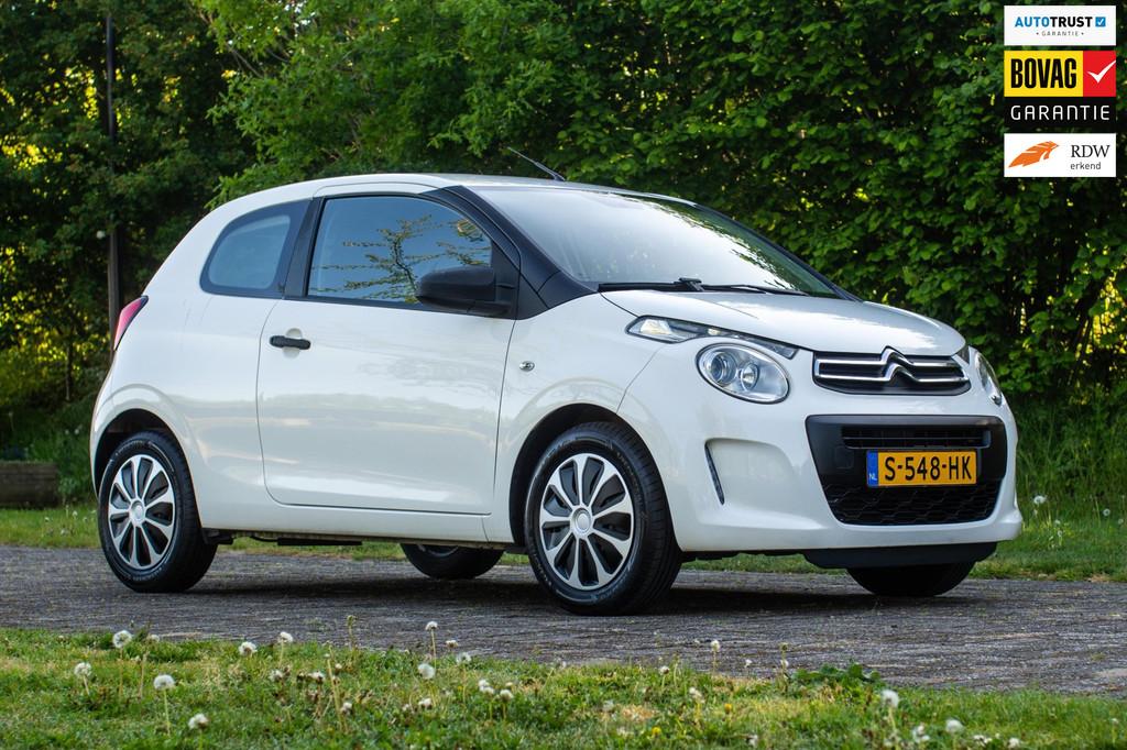 Citroen C1 1.0 e-VTi Live Airco 1e Eigenaar + NAP, Stof, Gebruikt, Euro 6, 4 stoelen