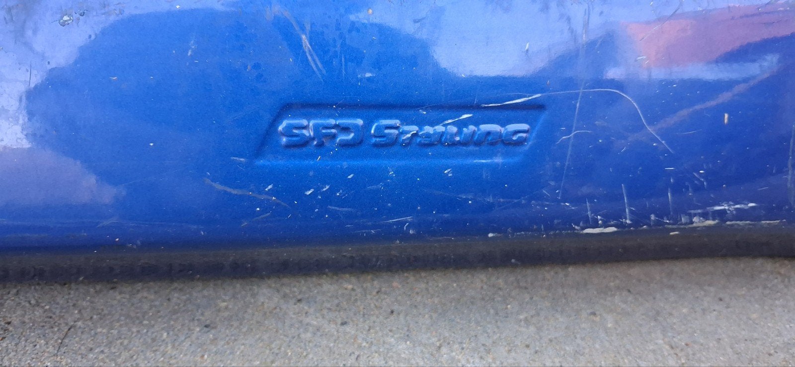 SFJ Styling onderlip en veerpootbrug Kadett E Cabrio GSI, Ophalen, Gebruikt, Opel, Bumper