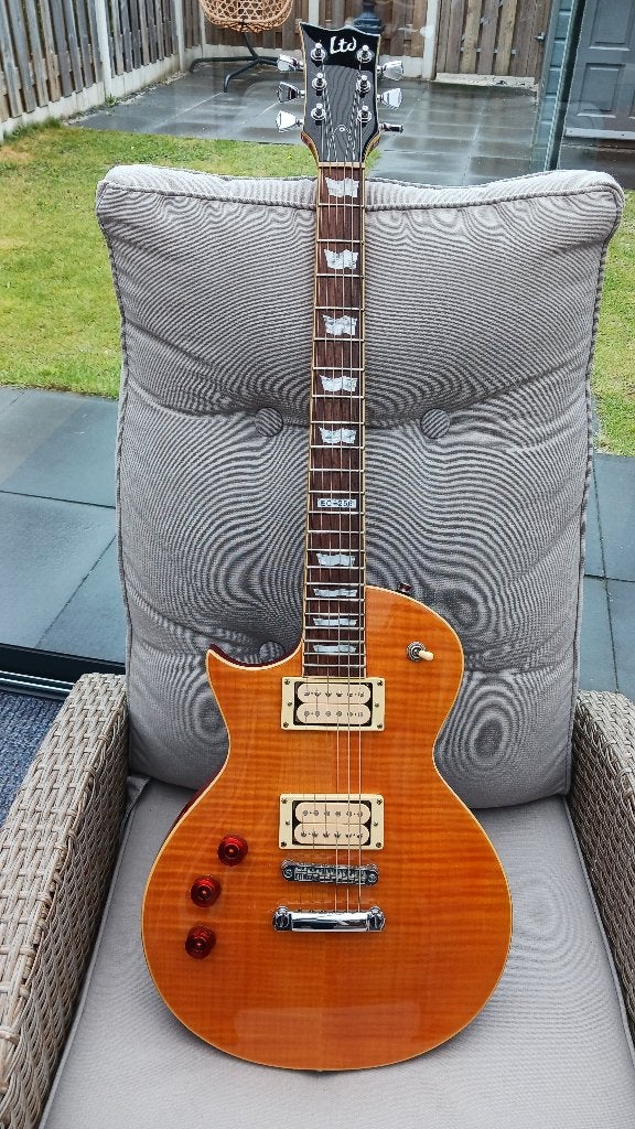 LTD ec-256 linkshandig, Ophalen, Gebruikt, Solid body, Overige merken