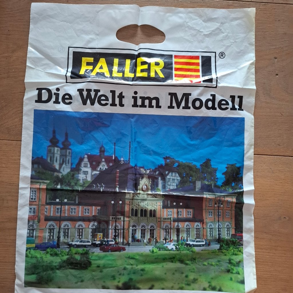 Plastic tas faller modelbouw, Verzamelen, Ophalen of Verzenden, Zo goed als nieuw, Gebruiksvoorwerp