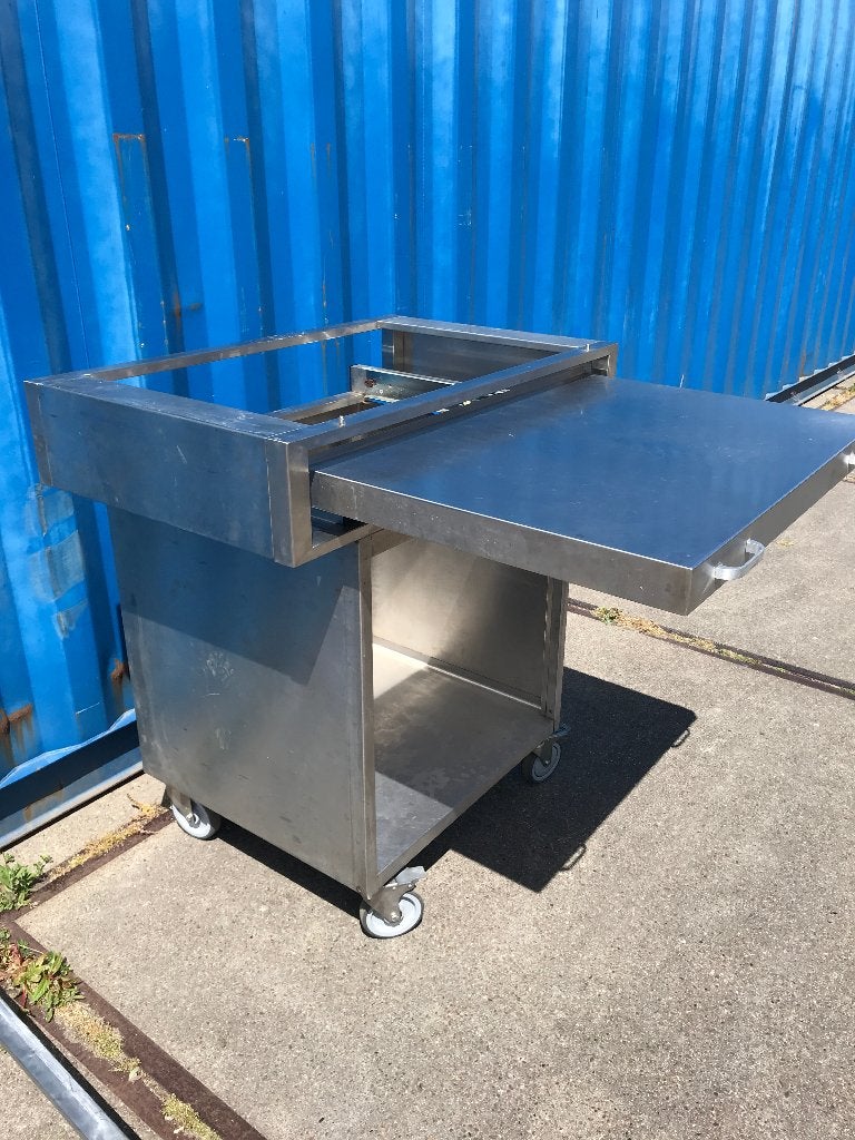 RVS lade werkblad losse unit keuken element(2 stuks), Ophalen, Zo goed als nieuw, 50 tot 100 cm, Minder dan 100 cm