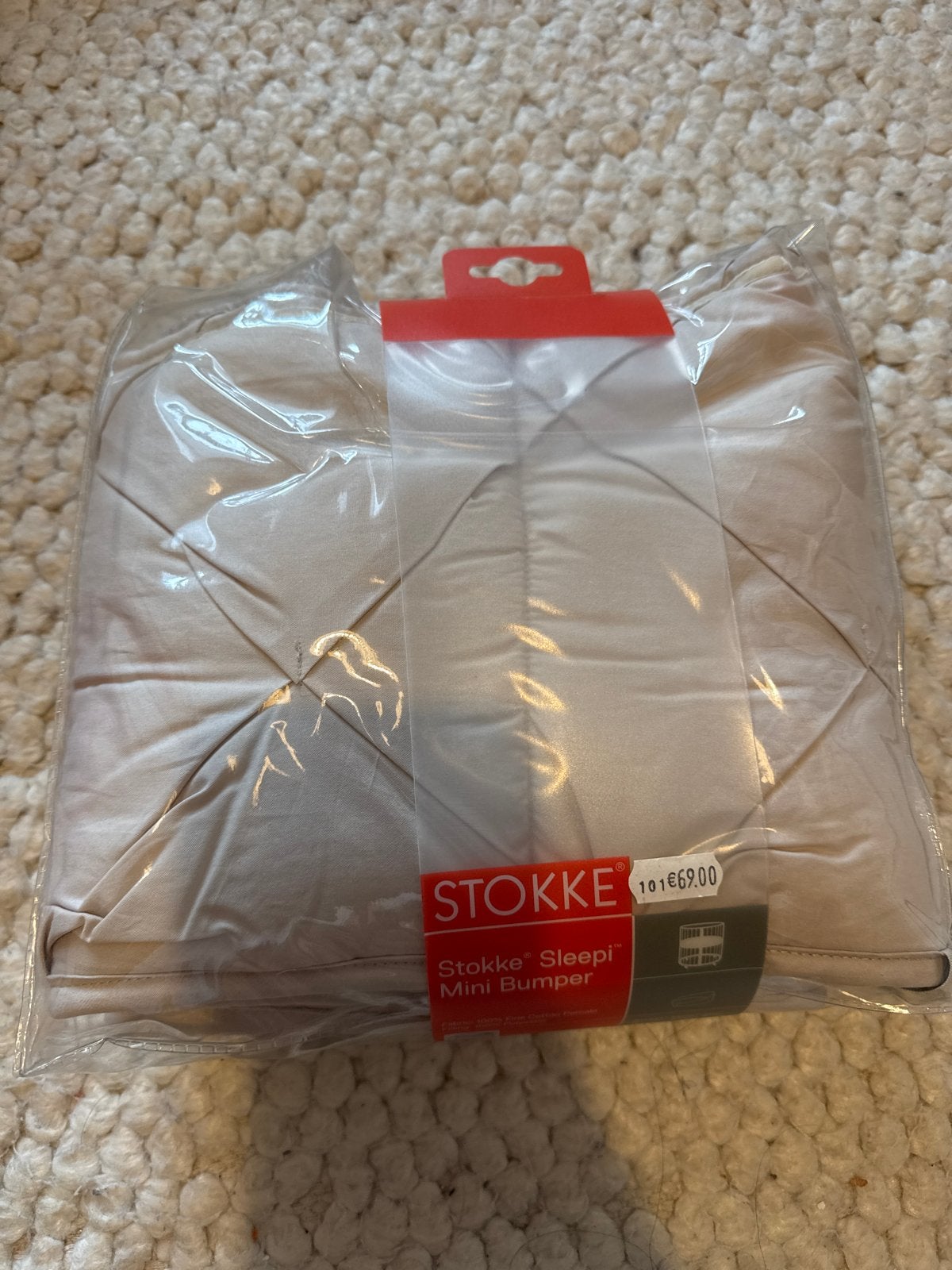 Stokke Sleepi Mini Bumper - Nieuw in verpakking, Kinderen en Baby's, Jongetje of Meisje, Beige, Nieuw, Ophalen of Verzenden
