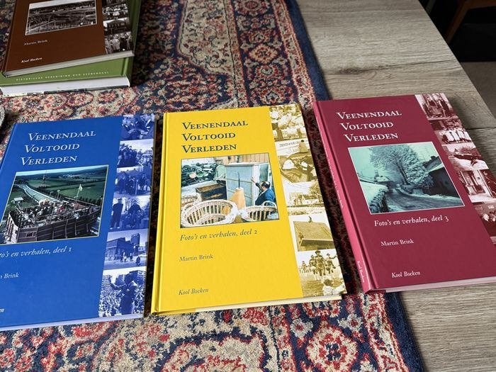 Veenendaal Voltooid Verleden. Deel 1, 2 en 3. Martin Brink., Boeken, 20e eeuw of later, Nieuw, Ophalen of Verzenden, Martin Brink.