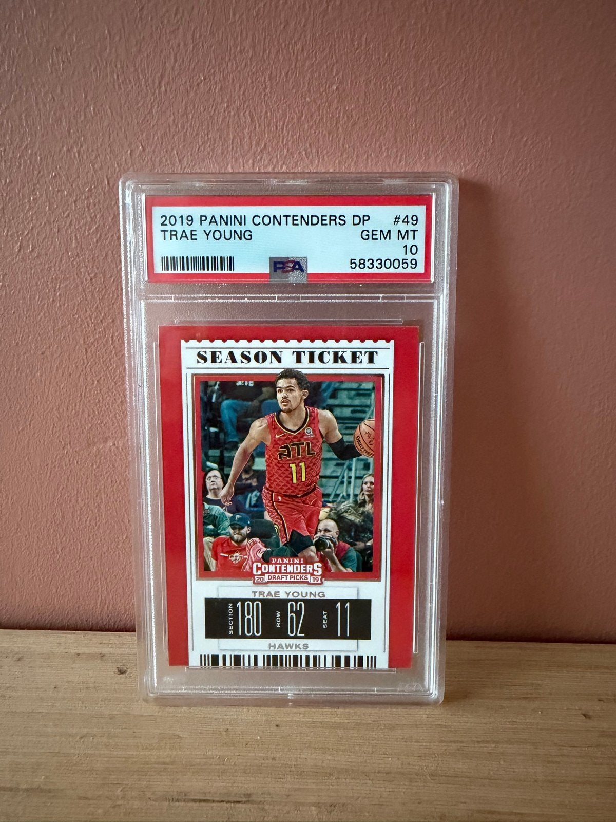 Trae Young 2019 Panini Contenders Draft Picks PSA 10, Ophalen of Verzenden, Nieuw, Overige sporten, Spelerskaart