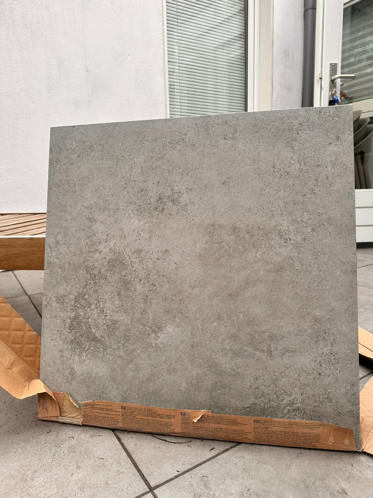 Cerasolid Cortona Taupe keramisch tuintegels 60 x 60 x 3 cm, Ophalen, Keramiek, Nieuw, Minder dan 5 m²