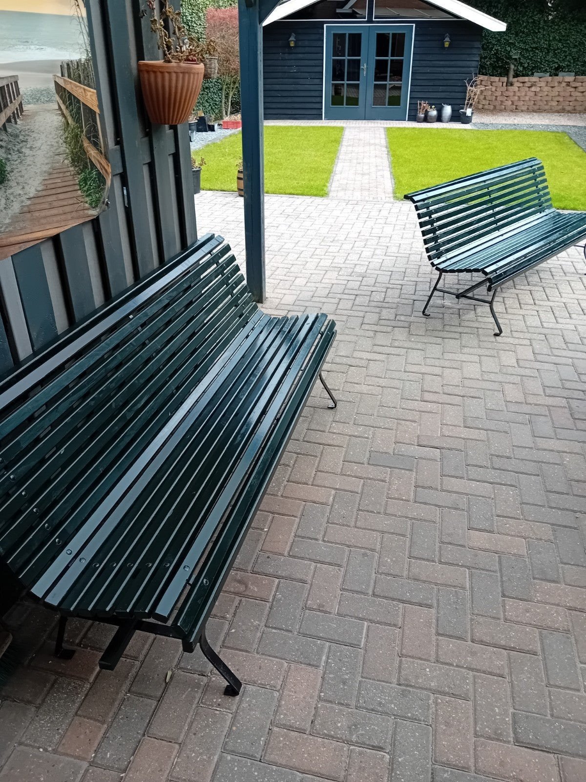 tuinbank, Tuin en Terras, Tuinbanken, Ophalen of Verzenden, Hout