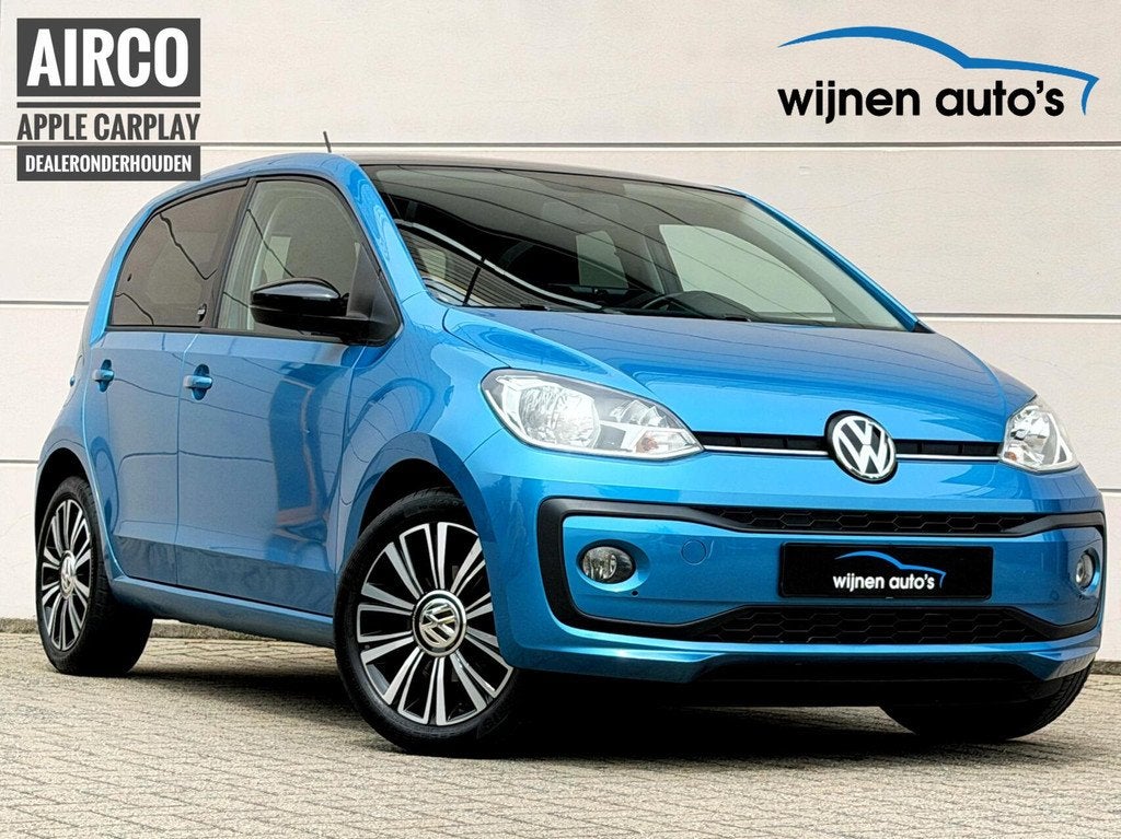 Volkswagen Up! Sound/ Carplay/ PDC/ 16 inch/ Dealeronderhoud, Auto's, Voorwielaandrijving, Stof, Gebruikt, Handgeschakeld