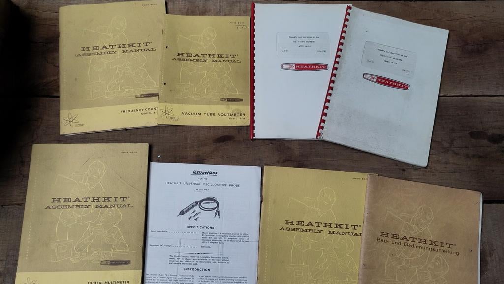 Heathkit manuals, Ophalen of Verzenden