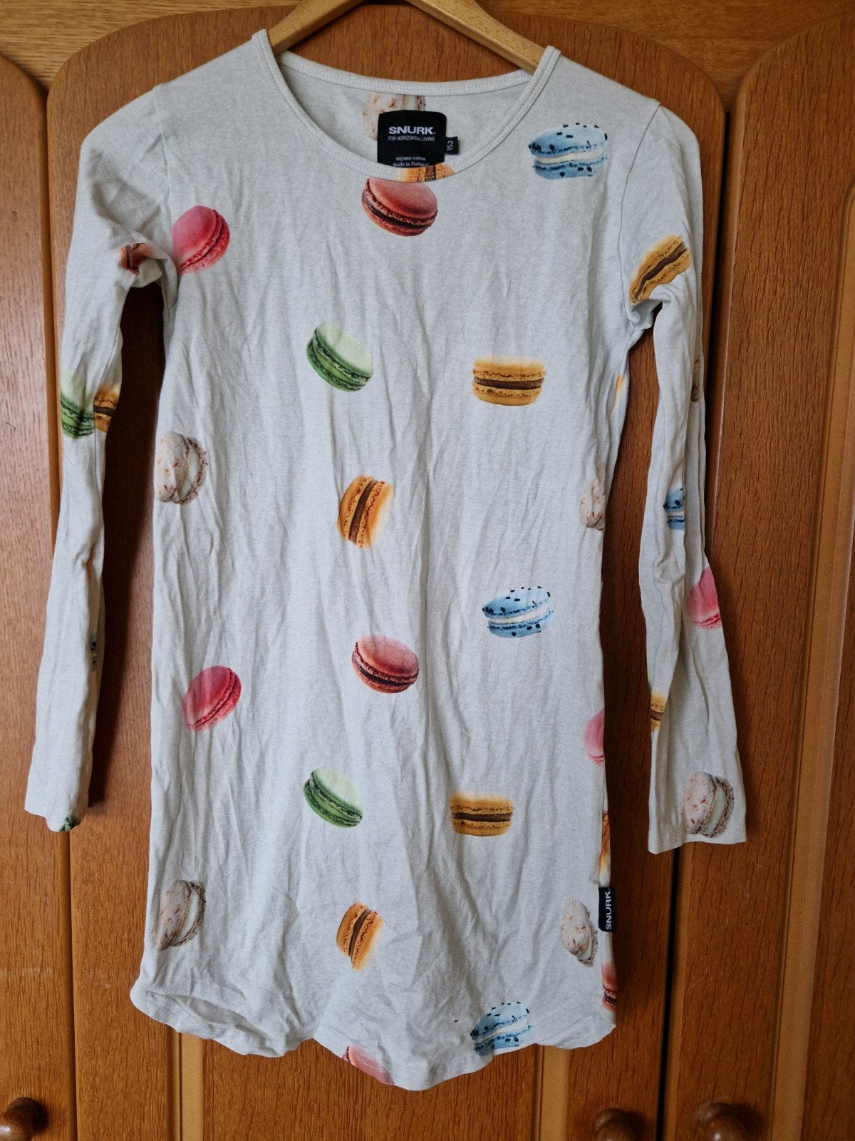 Snurk Macaron Jurk Maat 152 - Zo goed als nieuw, Ophalen of Verzenden, Gebruikt, Snurk, Meisje