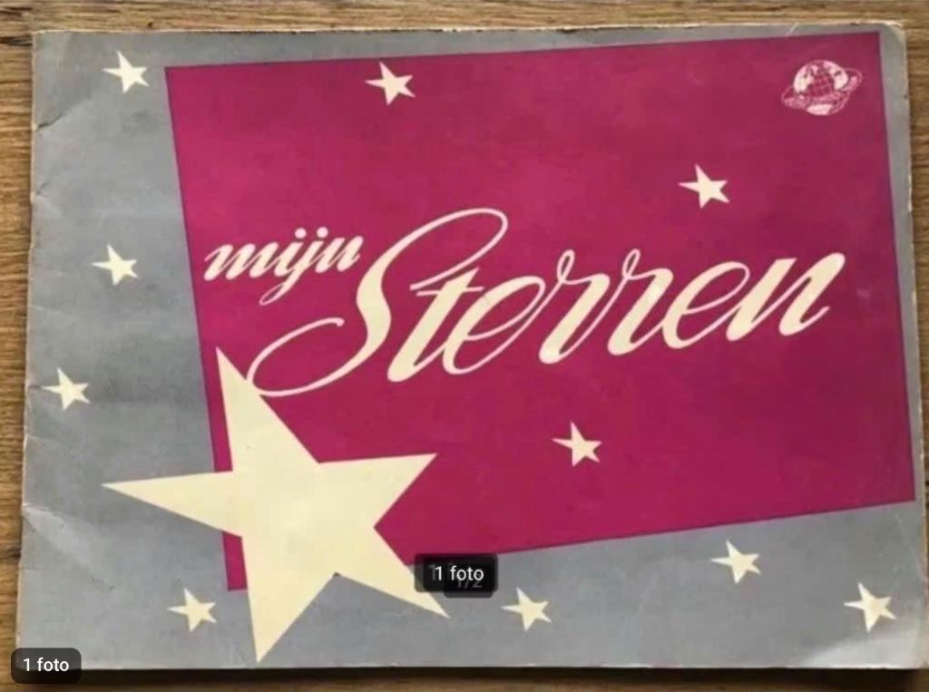 Mijn sterren compleet plaatjesalbum uit 1955, Ophalen of Verzenden, Gelezen, Plaatjesalbum