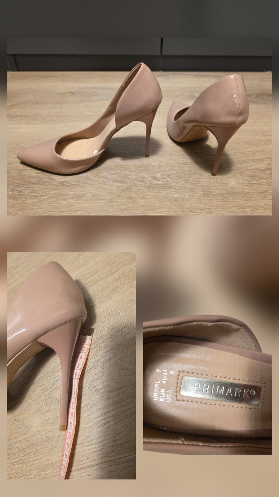 Primark Nude Pumps Maat 40/41, Pumps, Primark, Beige, Ophalen of Verzenden