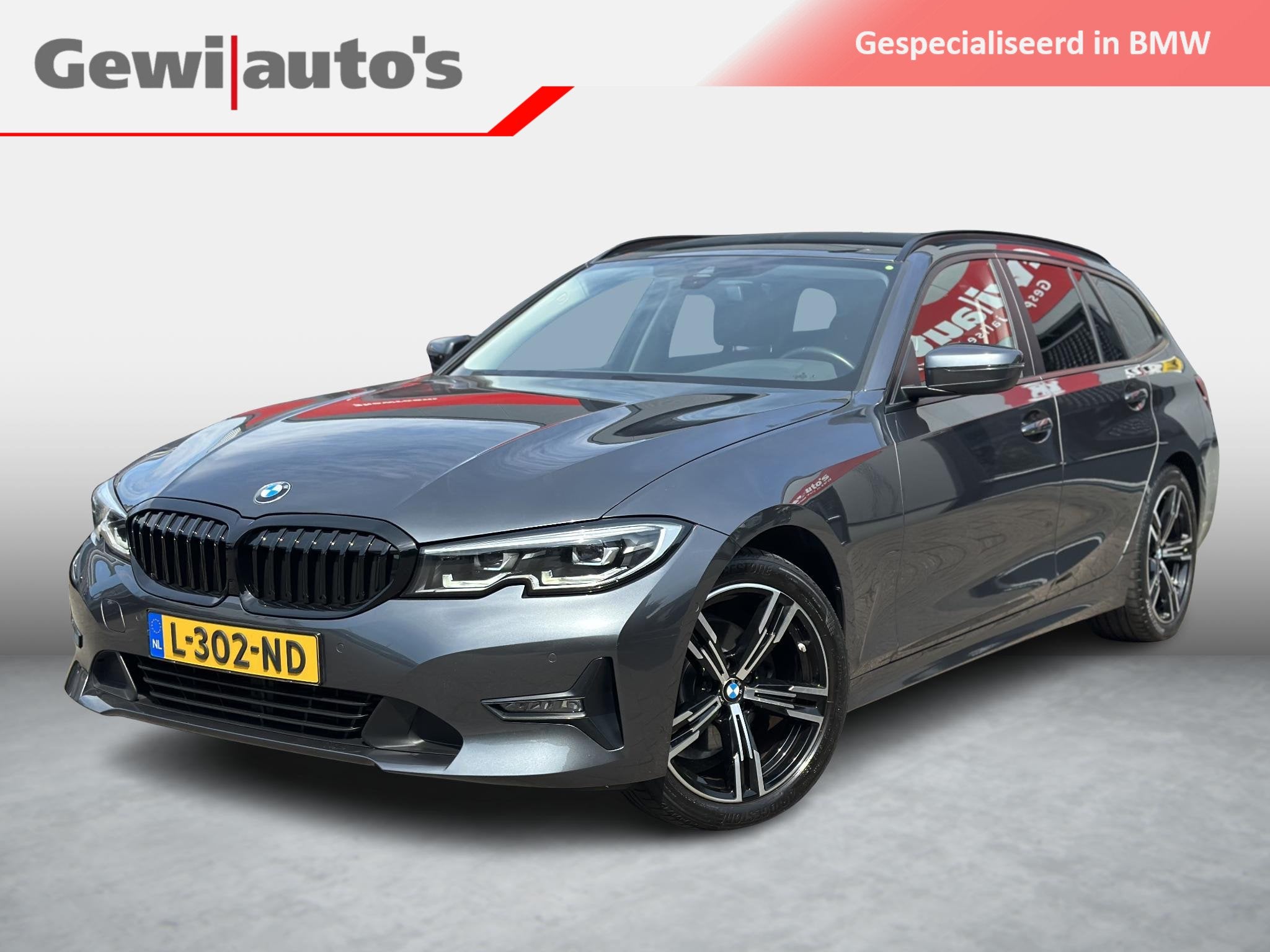 BMW 3-serie Touring 320i Leder|Camera|Sfeer|AdapLed, Auto's, BMW, 1998 cc, Achterwielaandrijving, Gebruikt, 4 cilinders