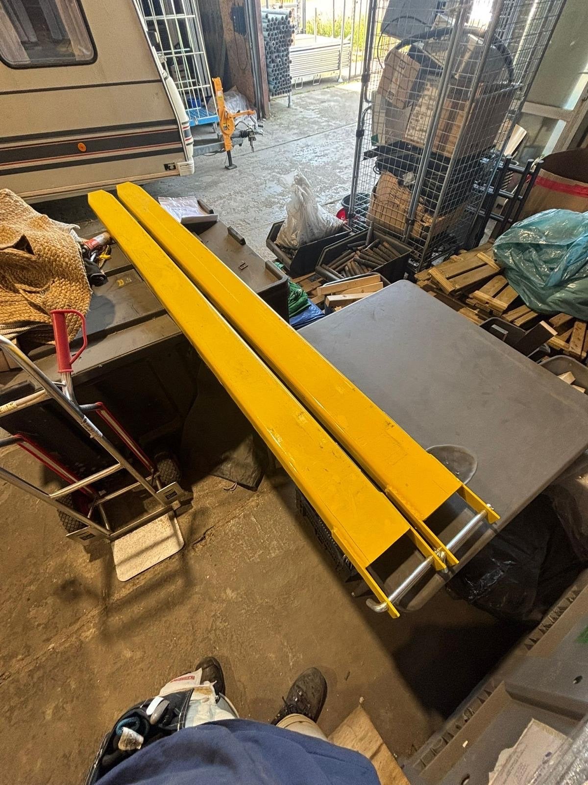 Mammuth Vorkverlengstukken 2400mm voor Heftruck, Ophalen, Nieuw, IJzer