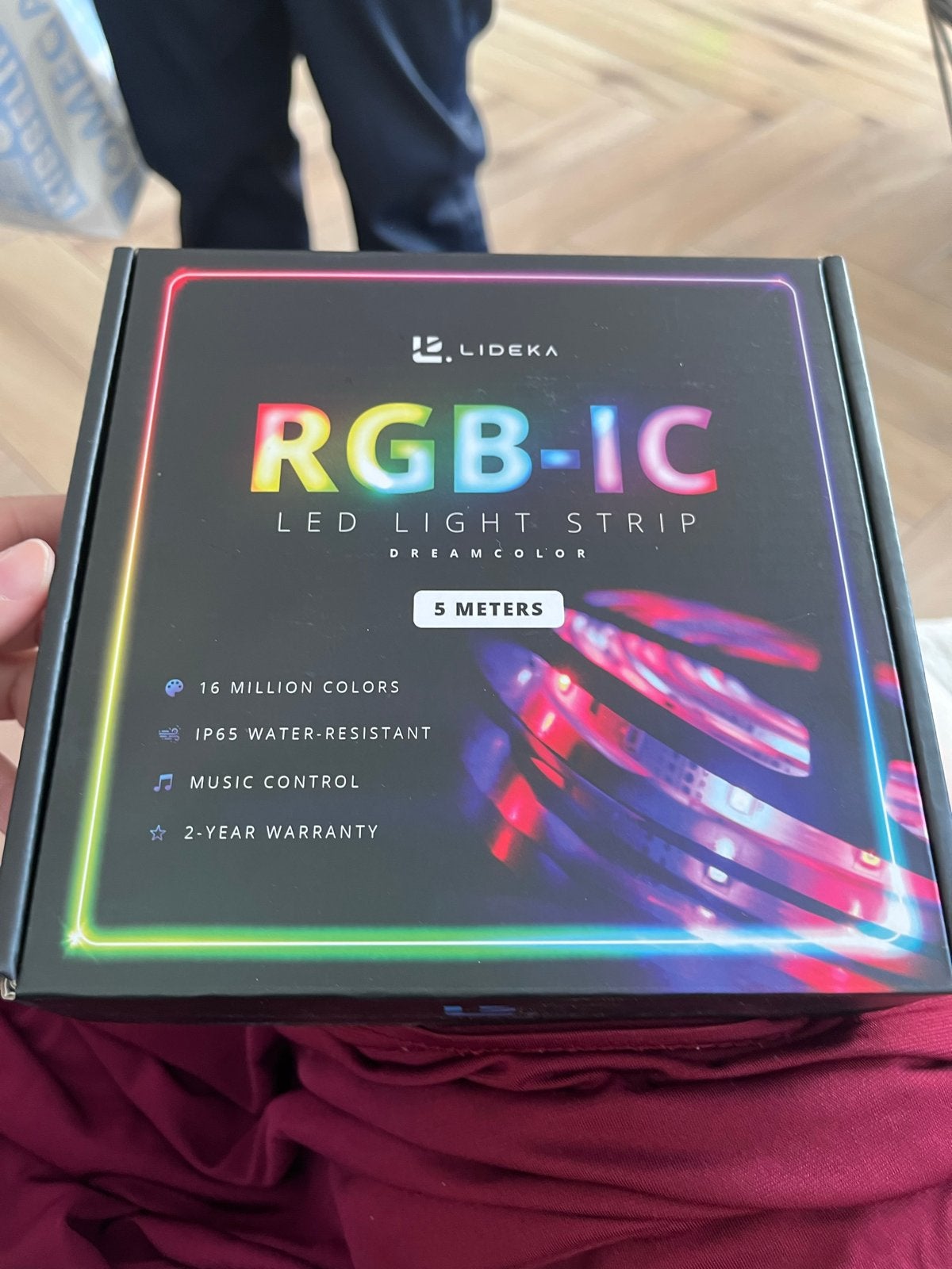 Lideka RGB-IC LED Lichtstrip 5 Meter - Waterbestendig, Overige merken, Kunststof, Meerkleurig, Nieuw
