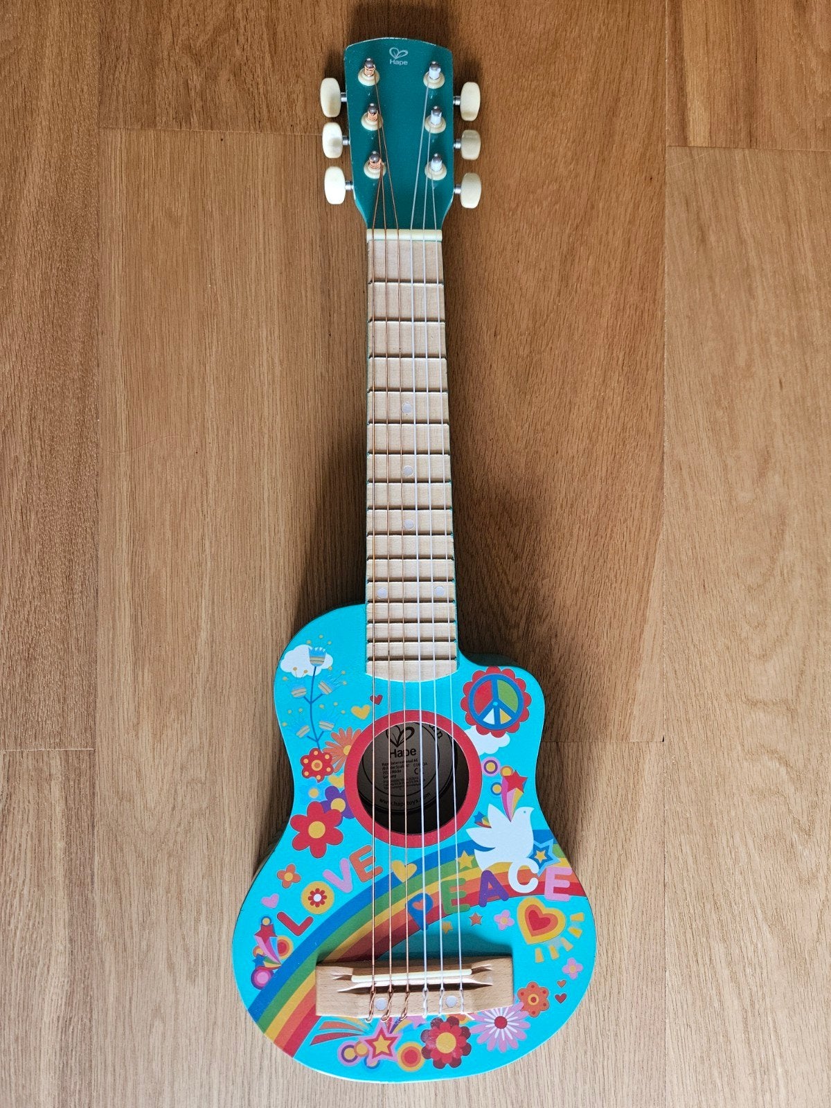 Hape Flower Power Kindergitaar, Ophalen, Zo goed als nieuw, Overige typen