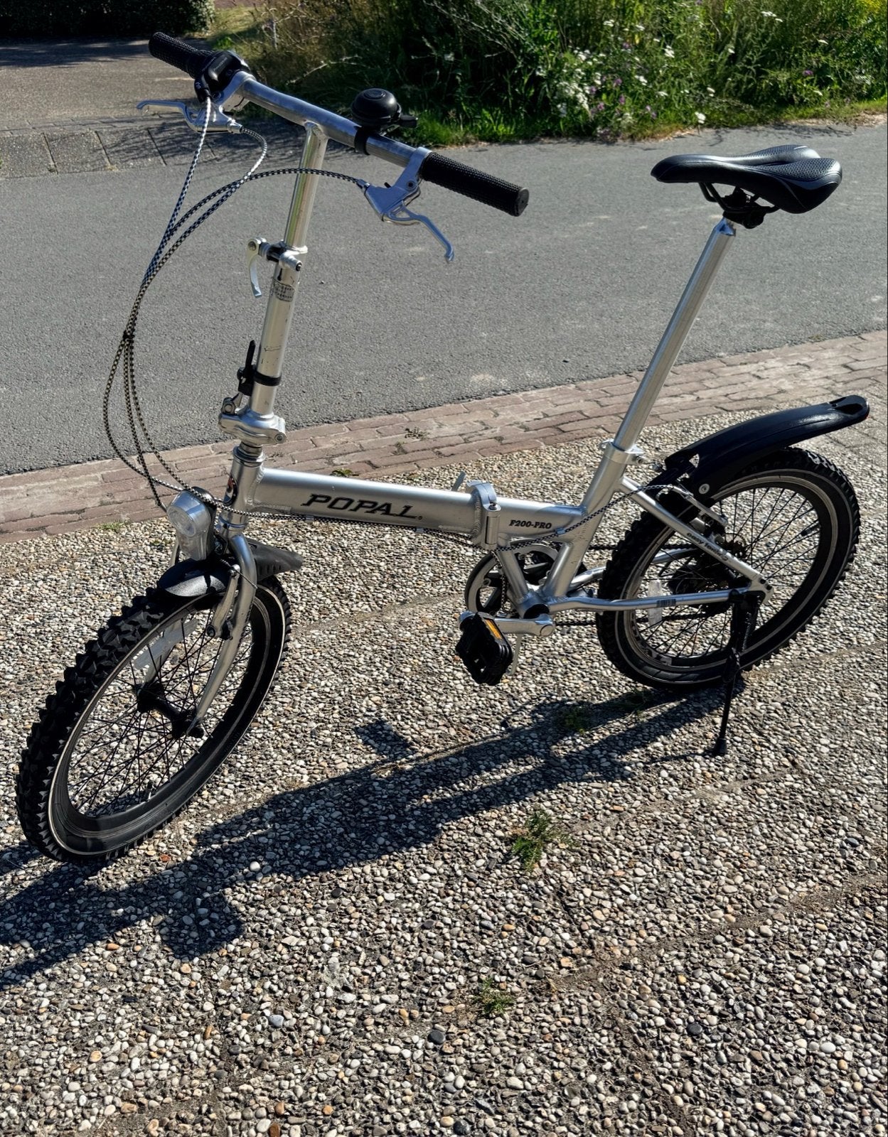 Popal vouwfiets 6 versnellingen - Zo goed als nieuw!, Overige merken, 20 inch of meer, Gebruikt, Velgrem