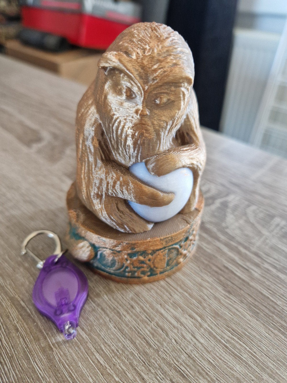 Harry Potter demiguise (Hogwarts Legacy) 3D printer., Ophalen, Zo goed als nieuw, Actiefiguurtje