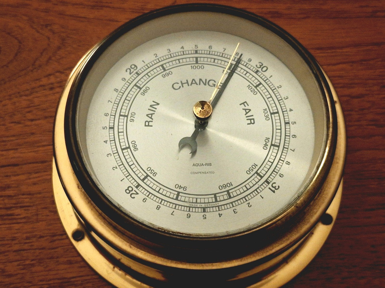 Scheeps Barometer AQUA-RIS, Ophalen of Verzenden, Gebruikt, Barometer