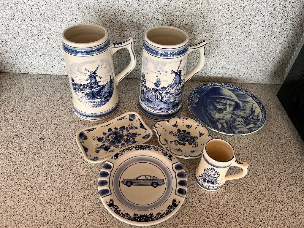 Delft blauw, Antiek en Kunst, Ophalen