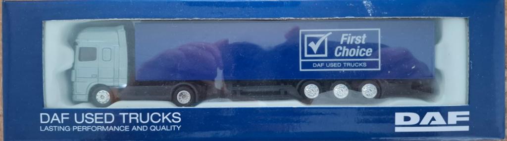 DAF Used Trucks model vrachtwagen, First Choice, 1:50 of kleiner, Nieuw, Truck, Ophalen