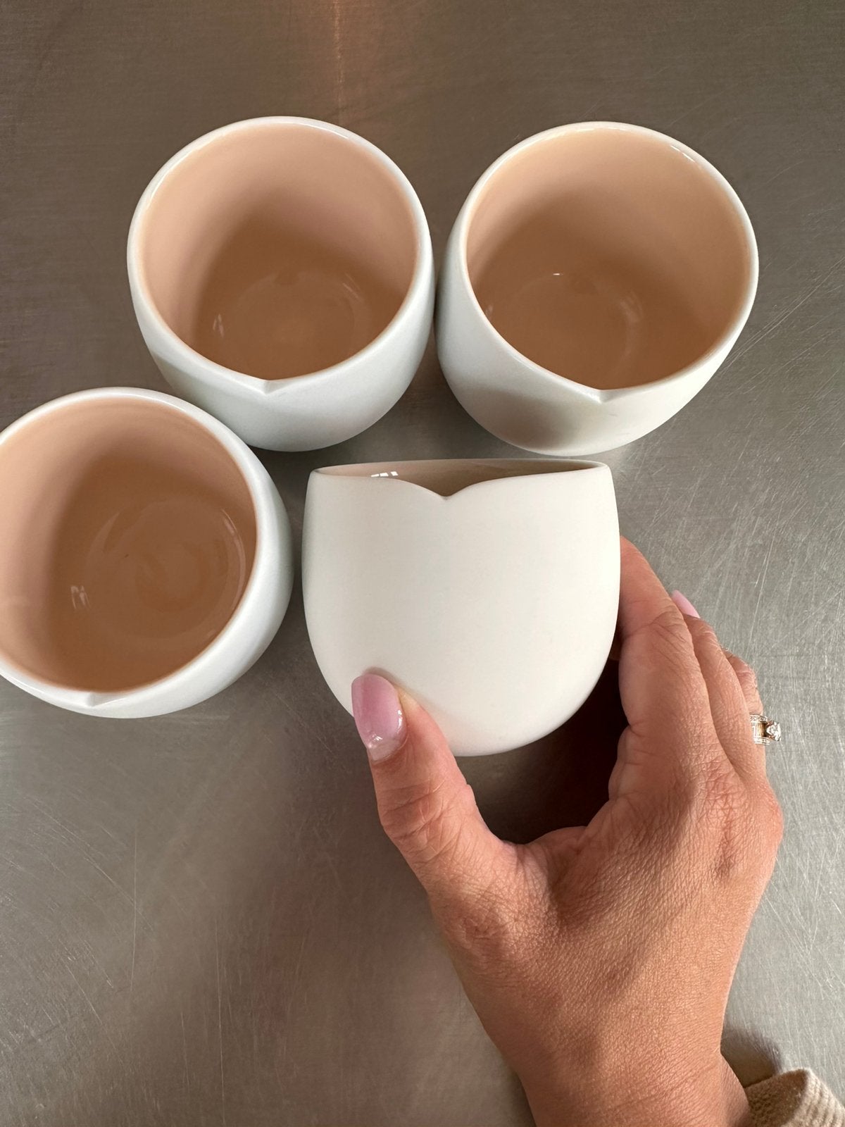 Nespresso Origin lungo koffiekopjes, Ophalen of Verzenden, Zo goed als nieuw, Overige stijlen, Kop(pen) en/of Schotel(s)