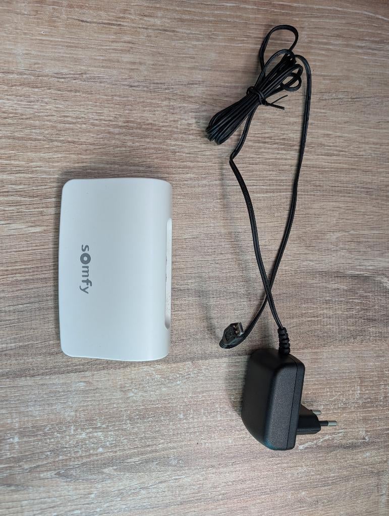 Somfy Connexoon io, Doe-het-zelf en Verbouw, Rolluiken, Gebruikt, Minder dan 100 cm, Minder dan 100 cm, Wit, Ophalen of Verzenden