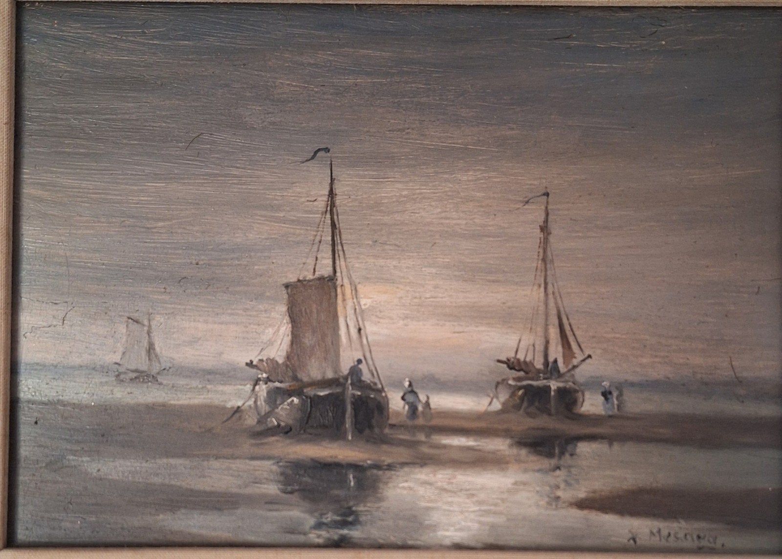 Bomschuiten op Scheveningen, Ophalen of Verzenden