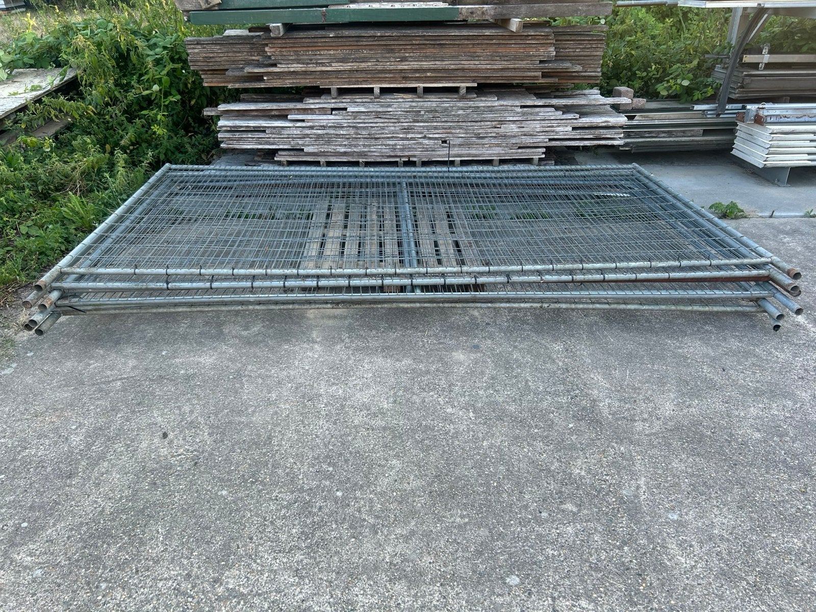 6x bouwhek 3500x1800mm., Ophalen, Gebruikt, IJzer, Overige typen