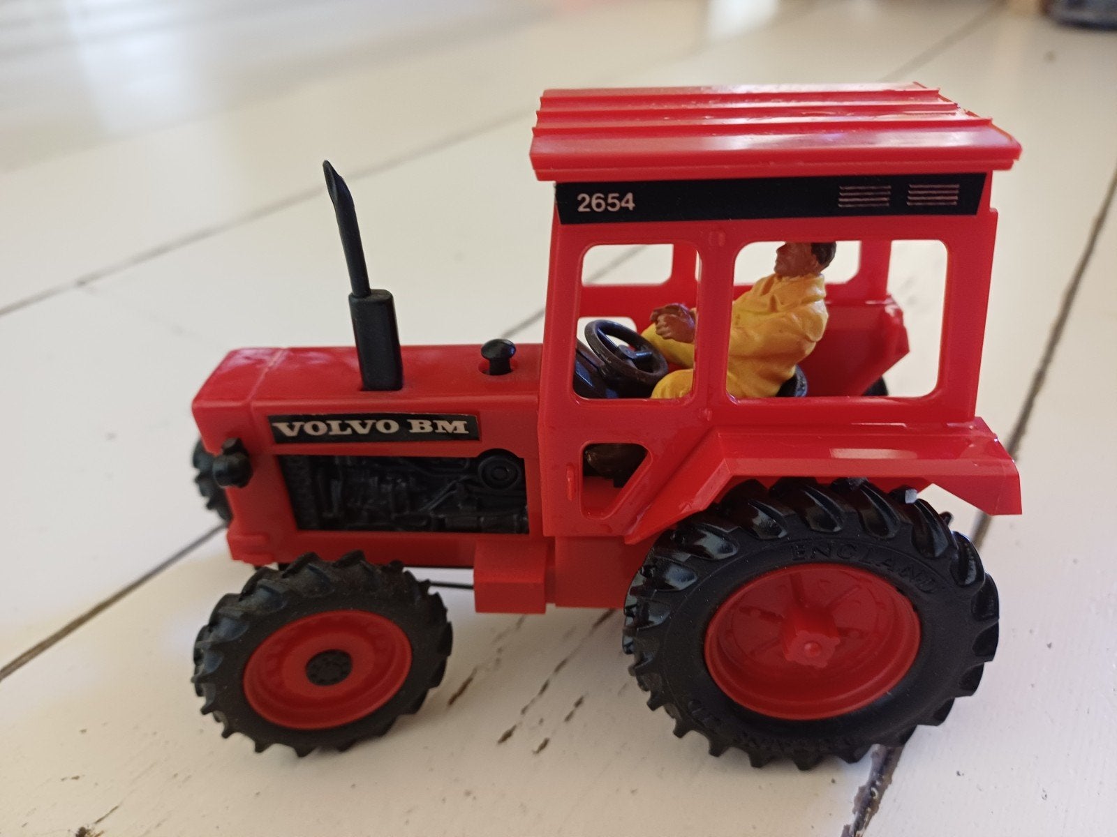 Vintage Volvo BM 2654 Tractor Speelgoed met Bestuurder, Ophalen of Verzenden, Gebruikt