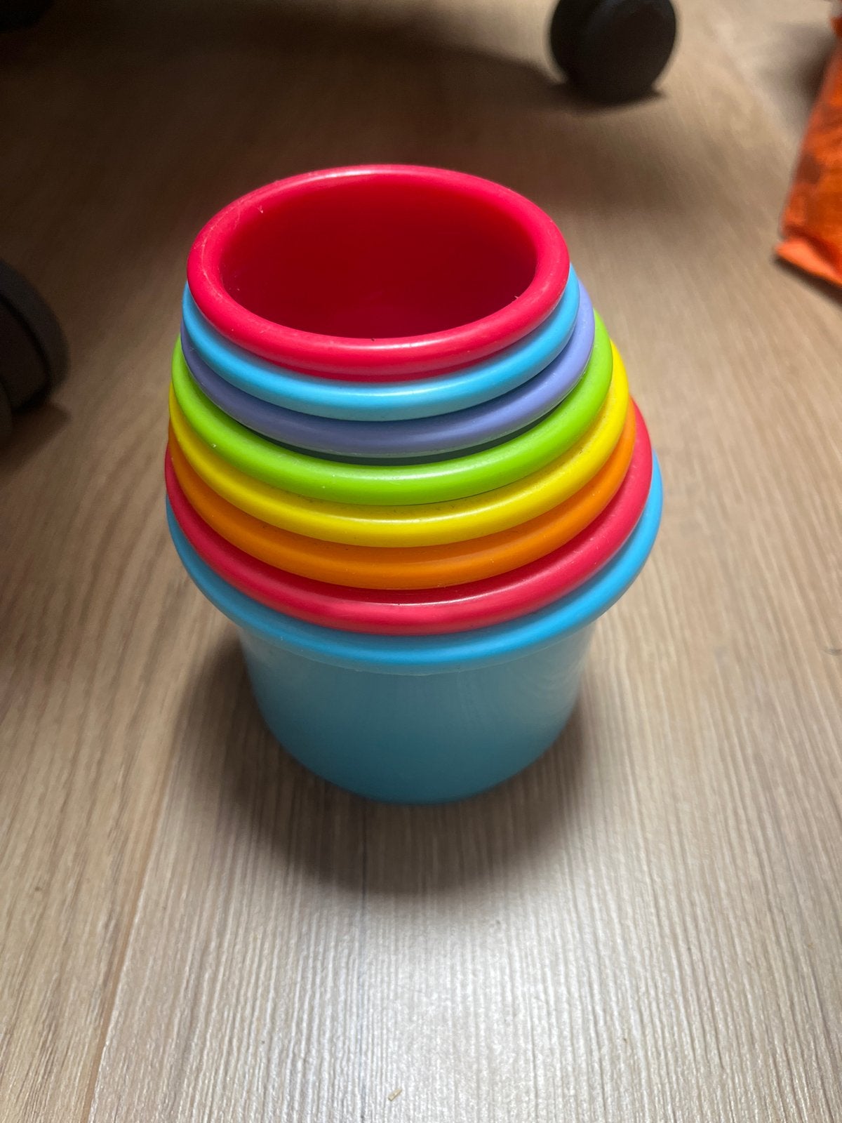 Stapelbekers regenboogkleuren, Ophalen, Gebruikt, Overige typen