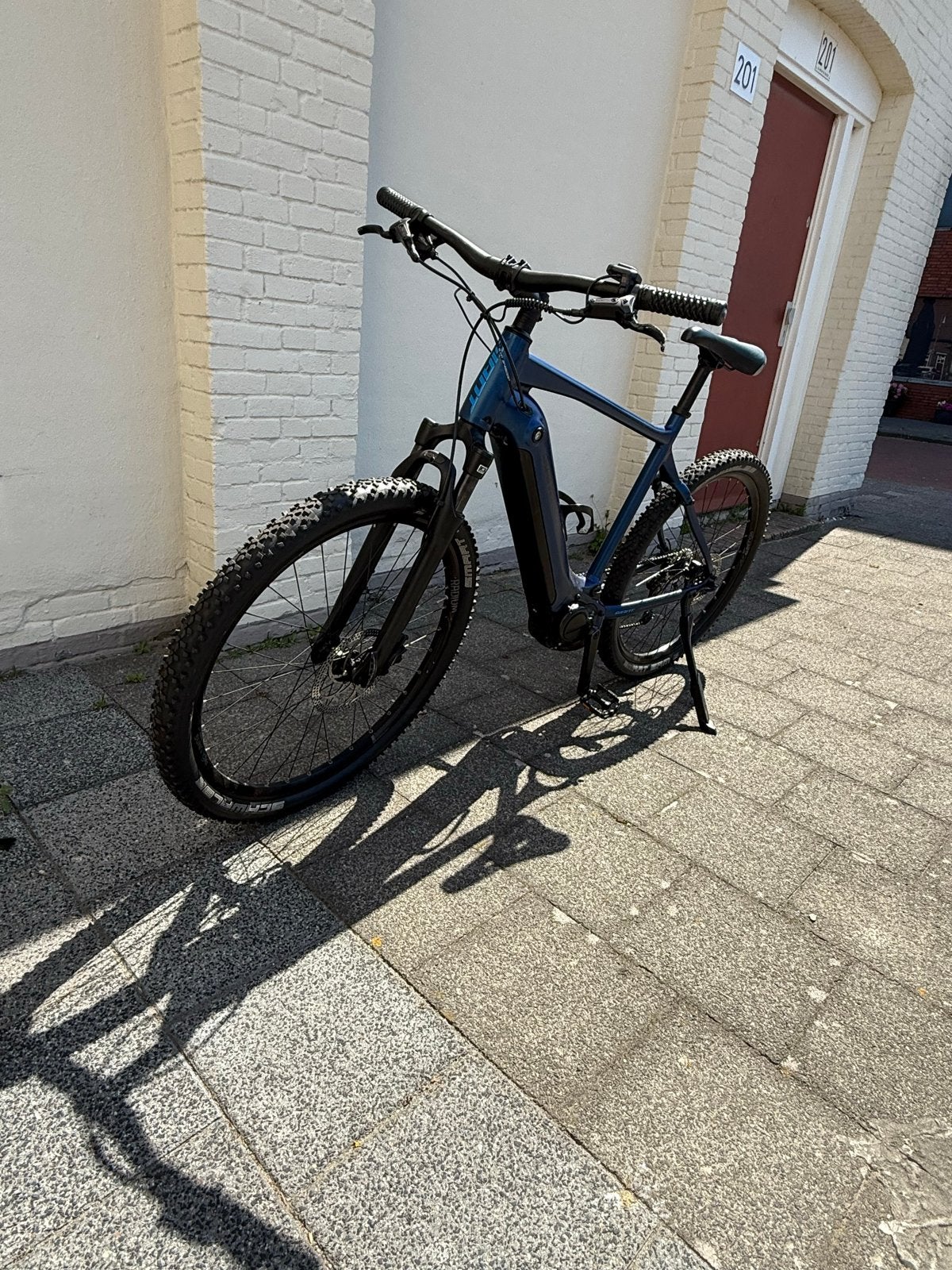 Giant Elektrische mountainbike, Fietsen en Brommers, Elektrische fietsen, Ophalen, Giant, Zo goed als nieuw, 51 tot 55 cm