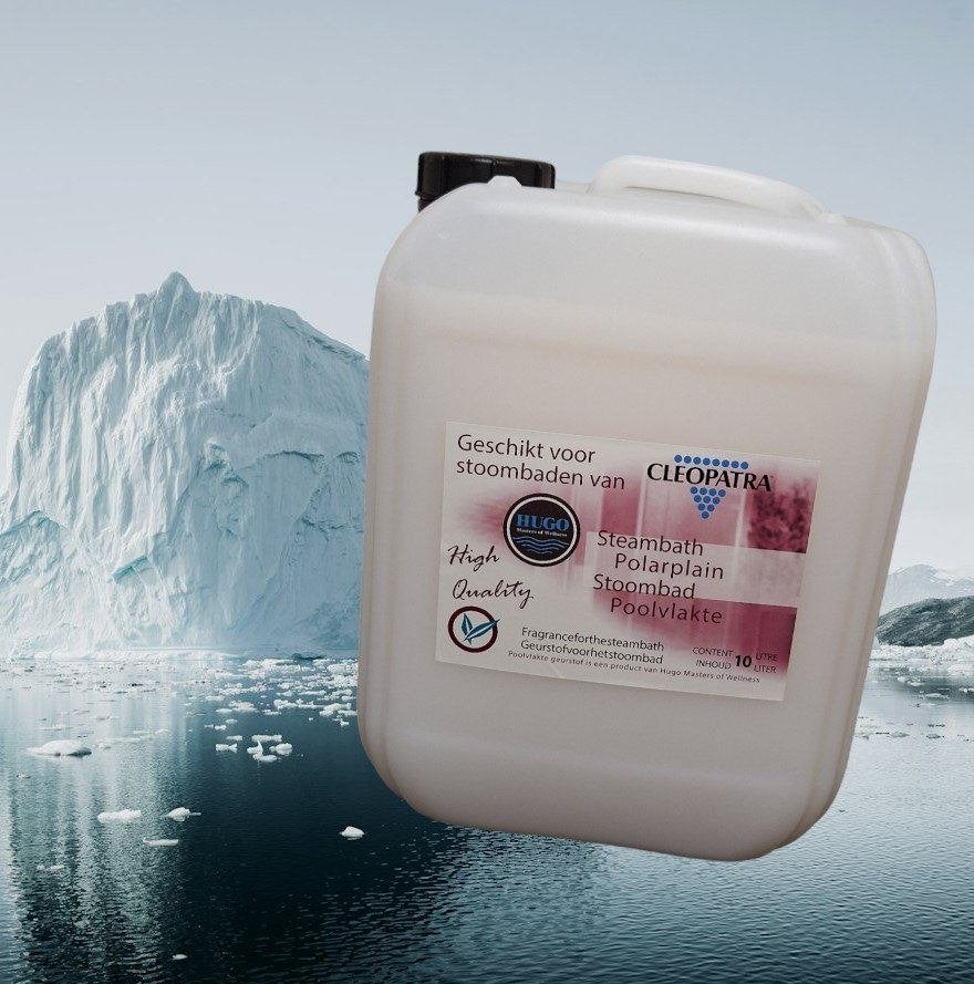 Hugo Stoombadgeurstof Poolvlakte 10 Liter, Nieuw, Sauna Service, Ophalen of Verzenden, Info@saunaservice.nl