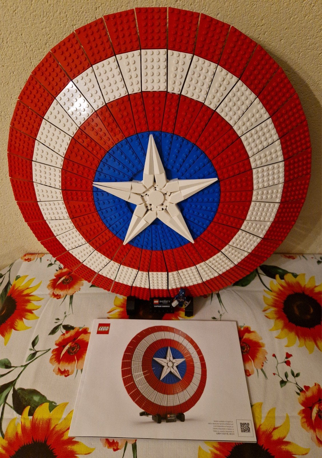 LEGO Marvel Captain America's Schild (76262), Compleet, Marvel, Lego, Ophalen of Verzenden