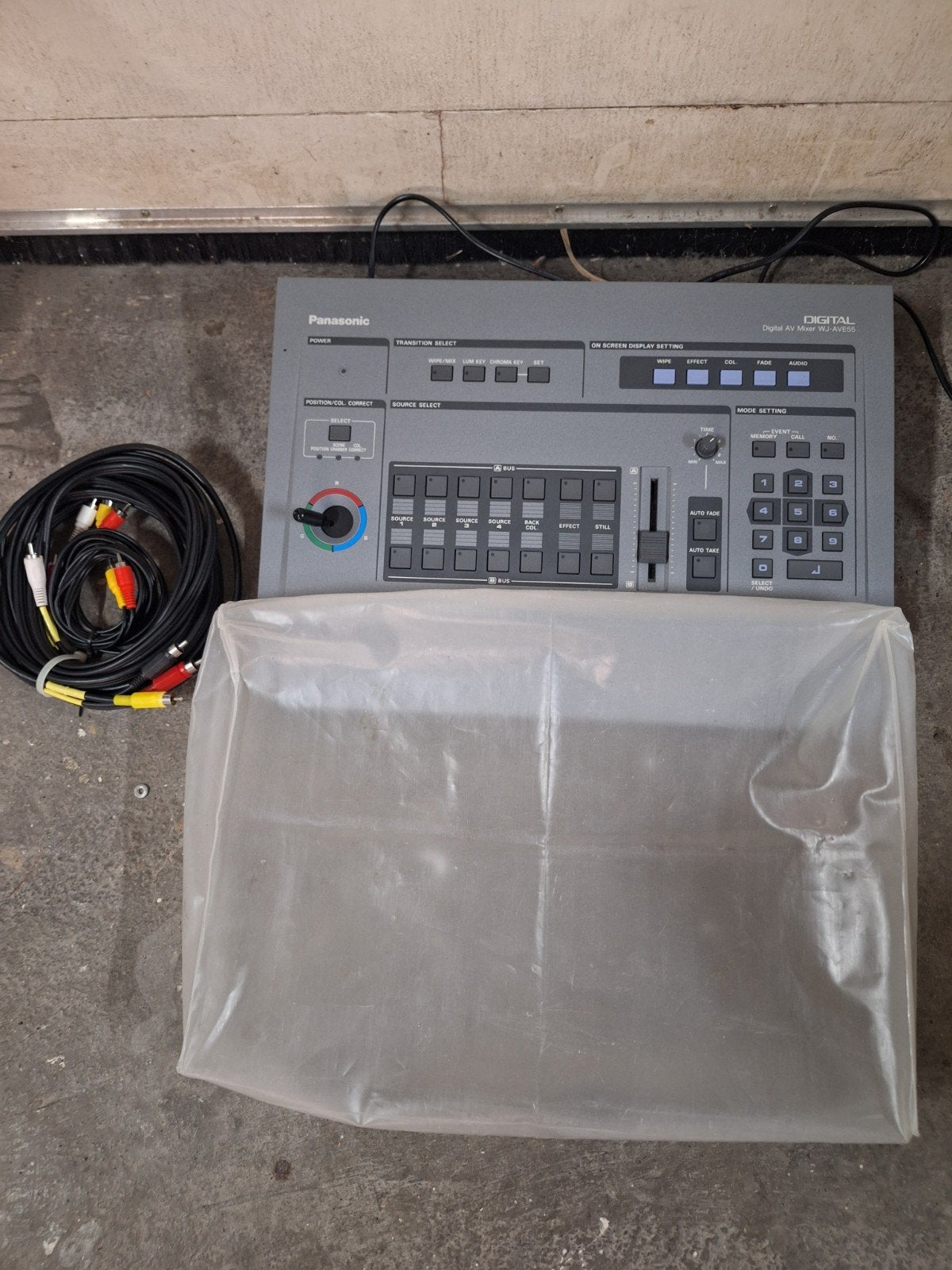 Panasonic Digital AV Mixer WJ-AVE5 - Video Mixer, Audio, Tv en Foto, Ophalen, Gebruikt, Video