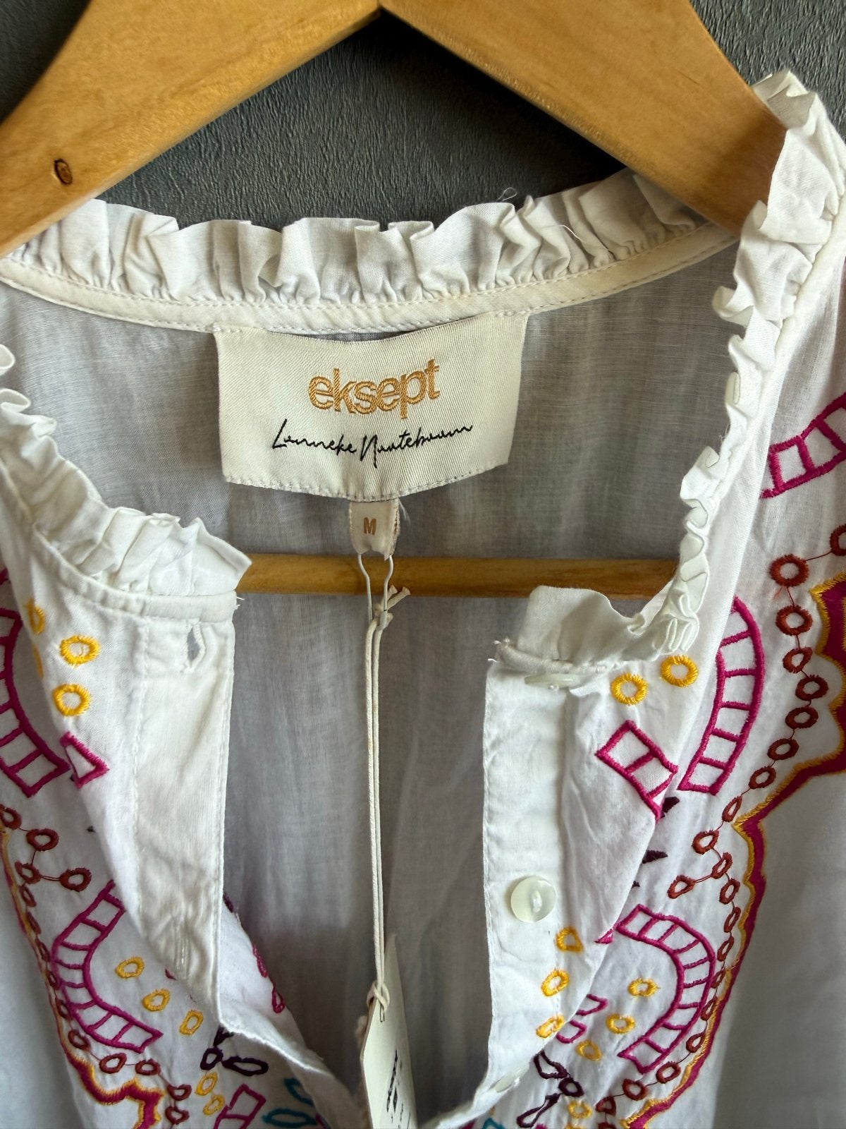 Shoeby zomerse jurk met prijskaartje, maat M, Ophalen of Verzenden, Nieuw, Maat 38/40 (M), Wit