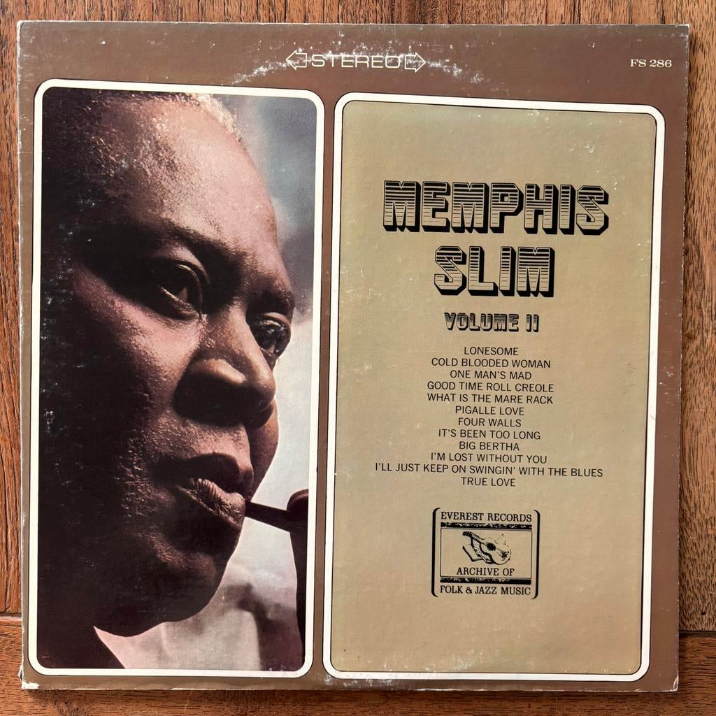 Memphis Slim - Volume II (LP) 1974 US, 1960 tot 1980, Gebruikt, Ophalen of Verzenden, 12 inch