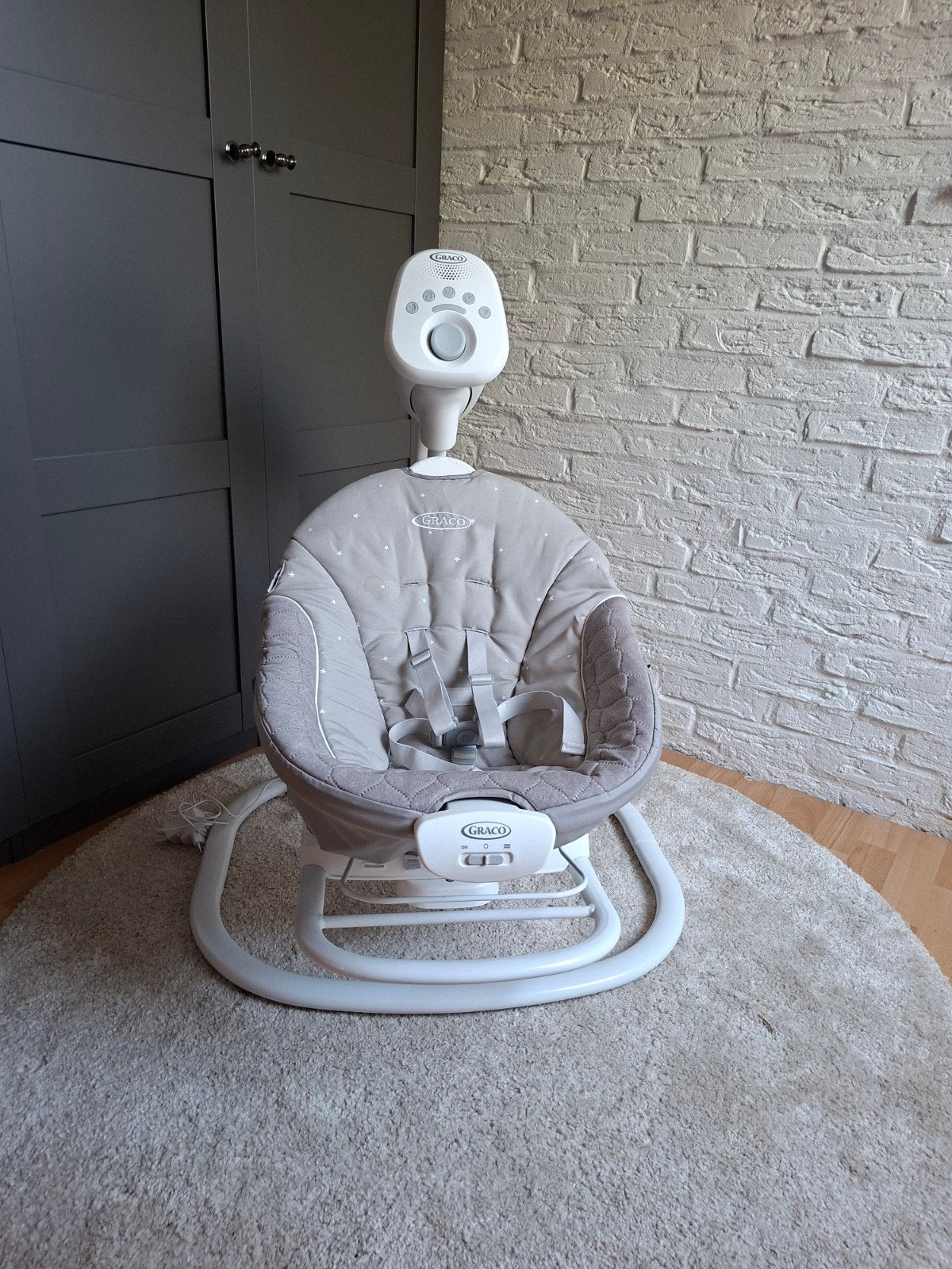 Graco babyschommel en wipstoel 2-in-1, Ophalen, Gebruikt, Overige typen, Gordel(s)