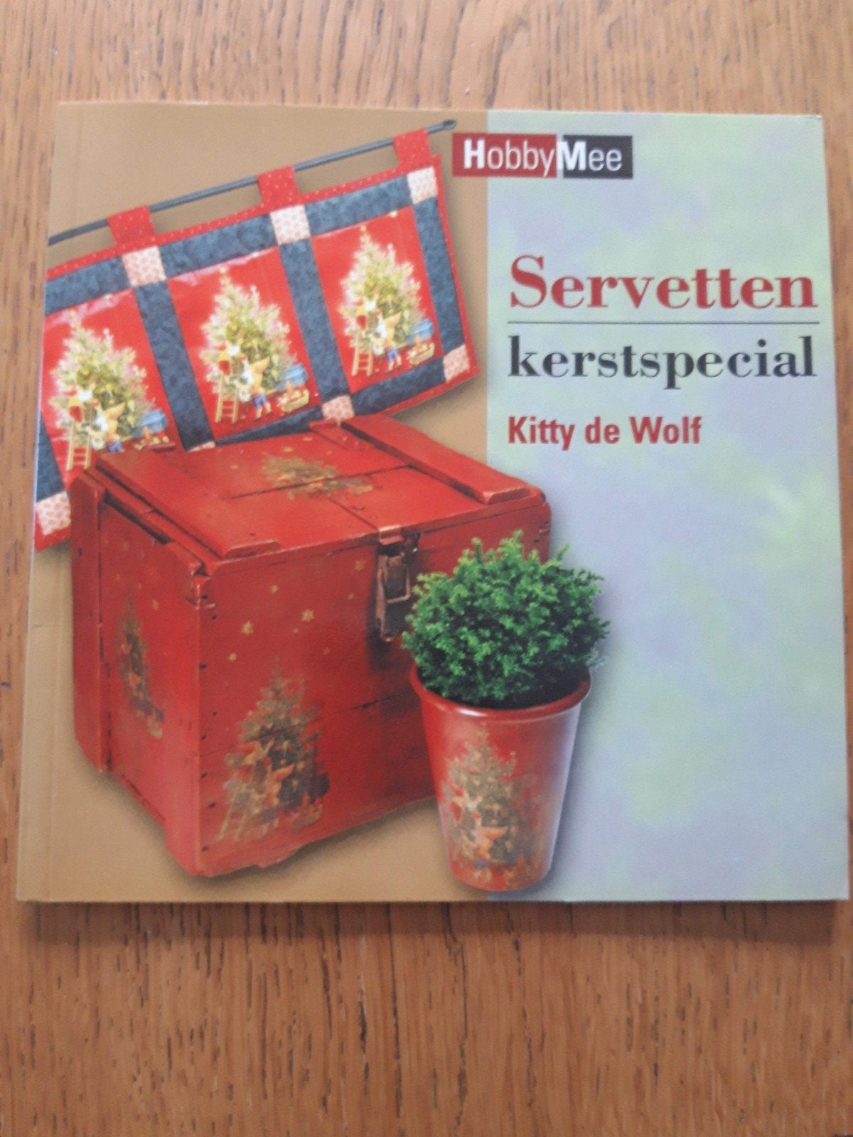 Servetten kerstspecial NIEUW van Kitty de Wolf hobby mee, Ophalen of Verzenden, Zo goed als nieuw