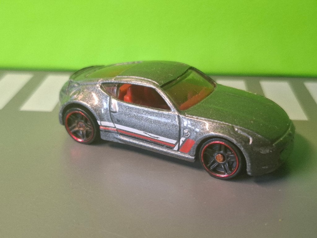 Hotwheels - Nissan 370Z |grijs] 1/60, Ophalen of Verzenden, Gebruikt, Auto