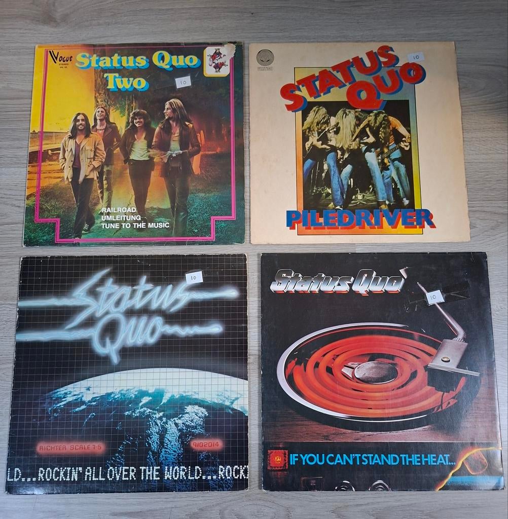 Lp's   Status Quo, Ophalen, Gebruikt, 12 inch, Poprock